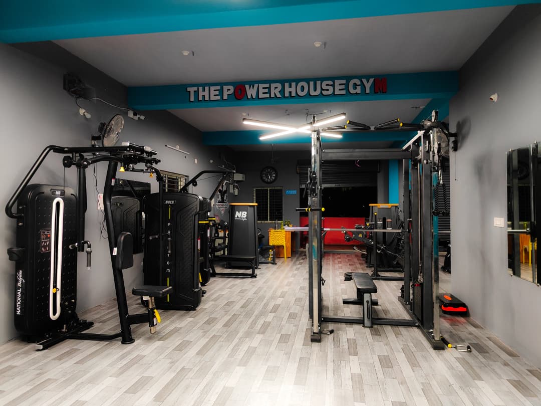 Weight training area