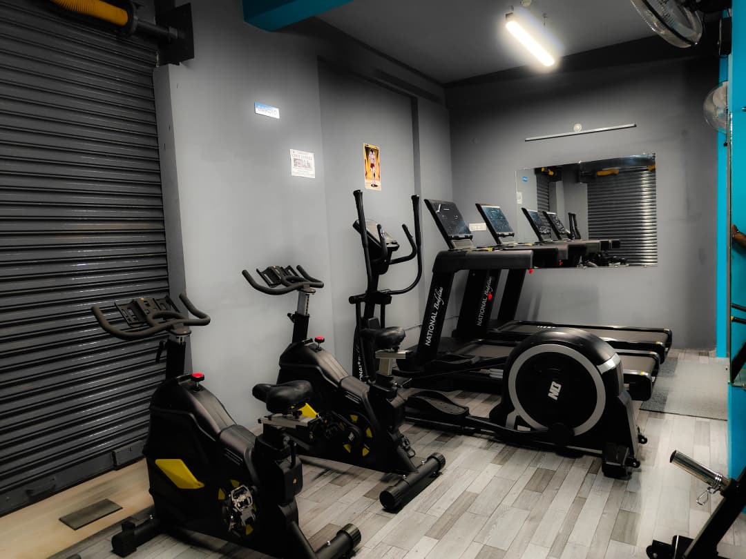 Weight training area