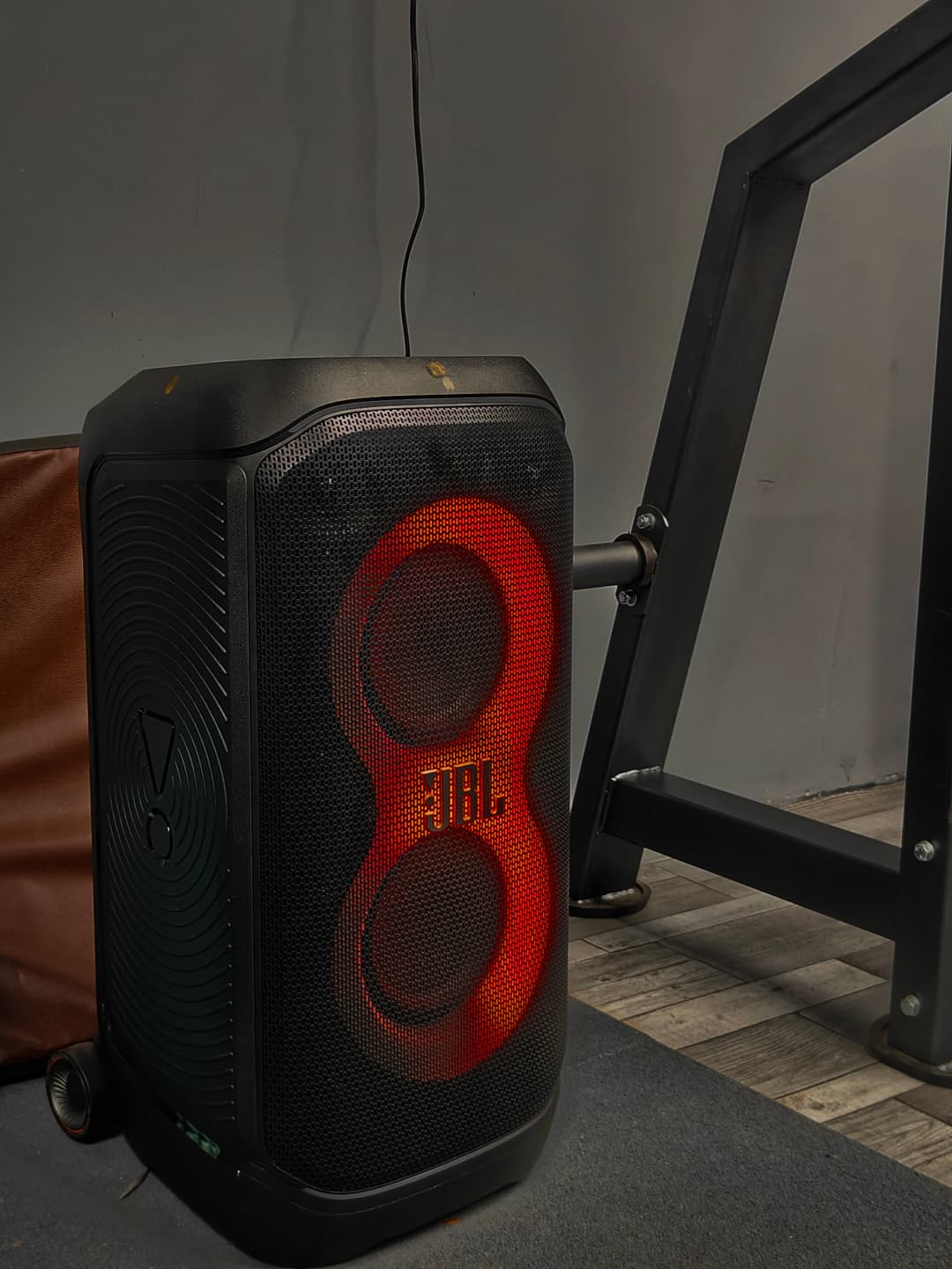 Weight training area
